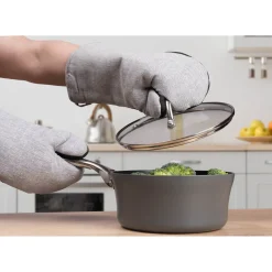 Cuisinart Neoprene Pack of 2 Oven Mitts - Grey