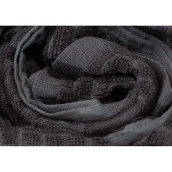 Cuisinart Pack of 2 Antimicrobial Professional Bamboo Sculpted Tea Towel - Charcoal