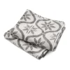 Cuisinart Pack of 2 Antimicrobial Professional Fouta Printed Tea Towel - Grey