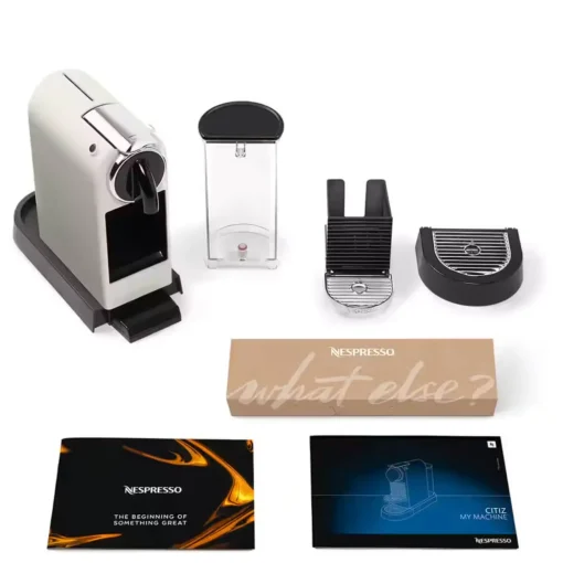 De'Longhi EN167-W Nespresso CitiZ Capsule Espresso Coffee Machine - White
