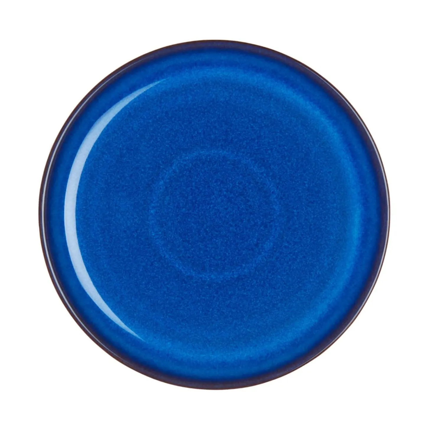 Denby Imperial Blue Medium Coupe Plate - 21cm