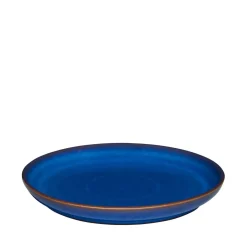 Denby Imperial Blue Medium Coupe Plate - 21cm