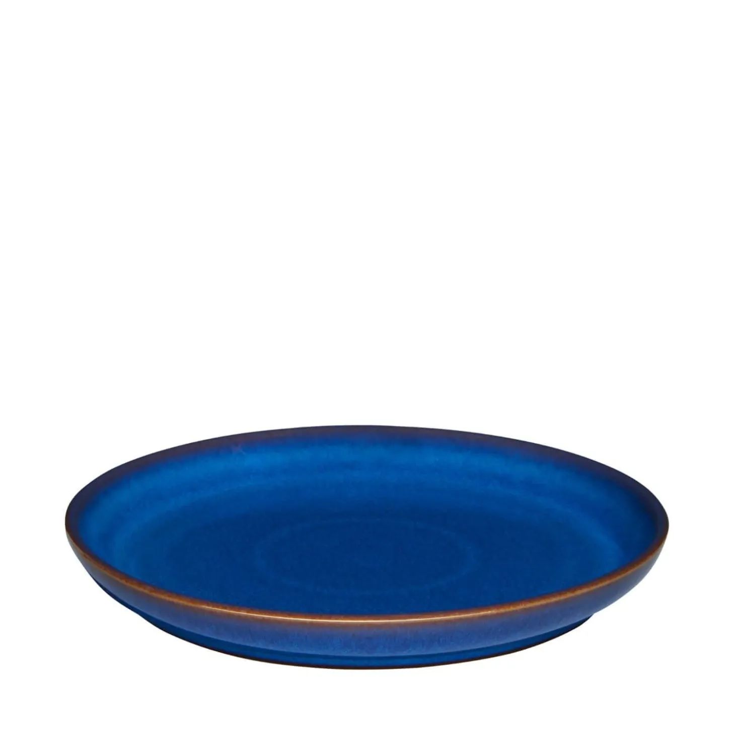 Denby Imperial Blue Medium Coupe Plate - 21cm
