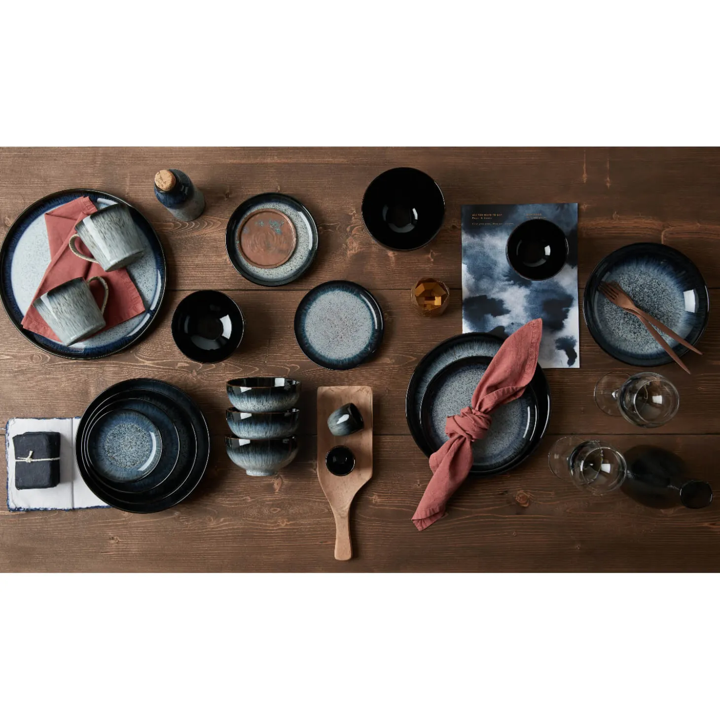 Denby Stoneware 14.5cm Deep Noodle Bowl - Halo