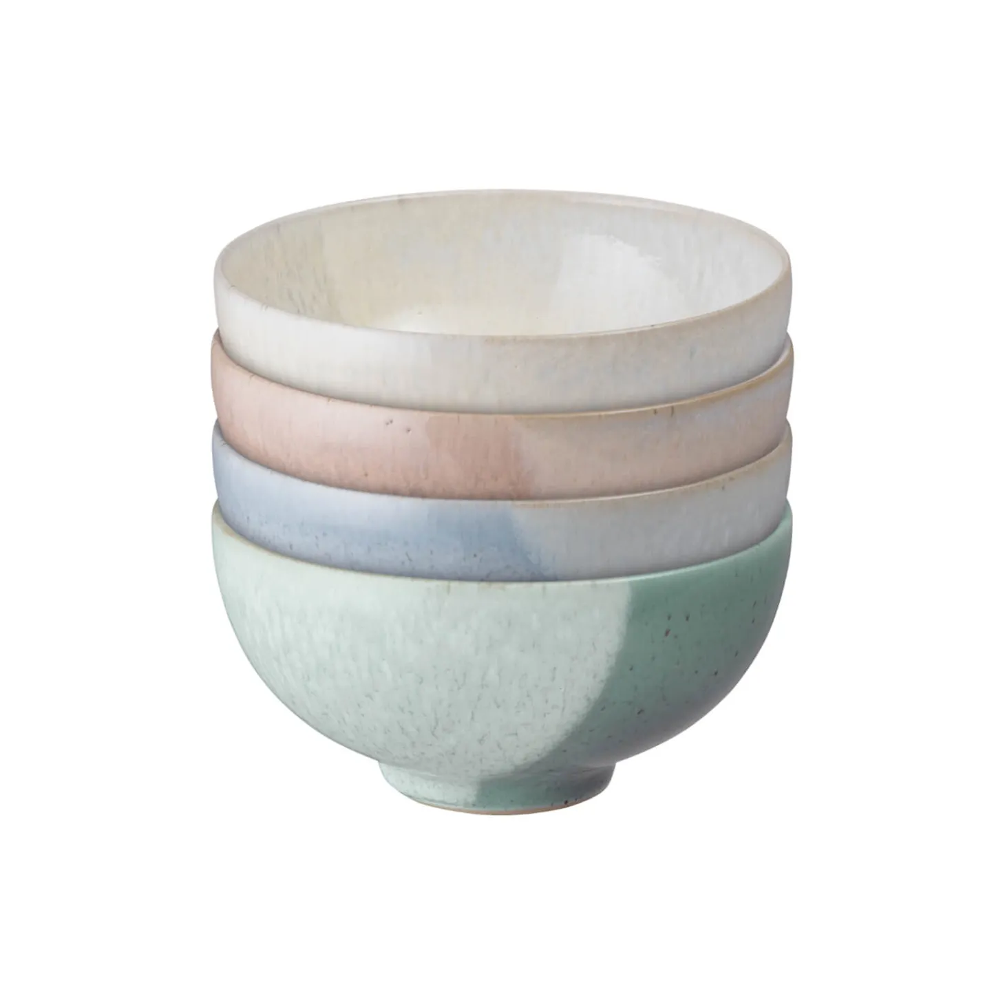Denby Stoneware Kiln Accents 13cm Rice Bowl - Green