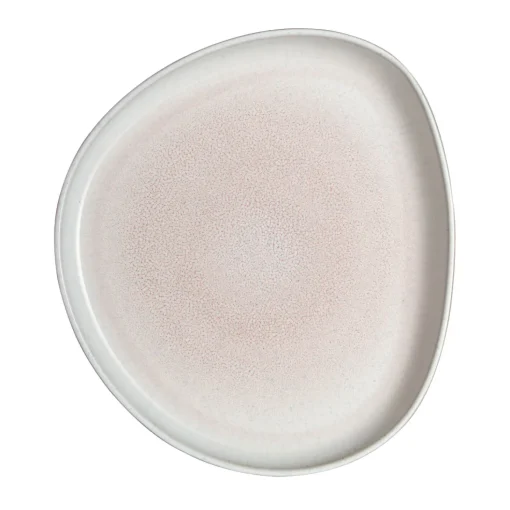 Denby Stoneware Kiln 28.5cm Large Organic Platter - Coral