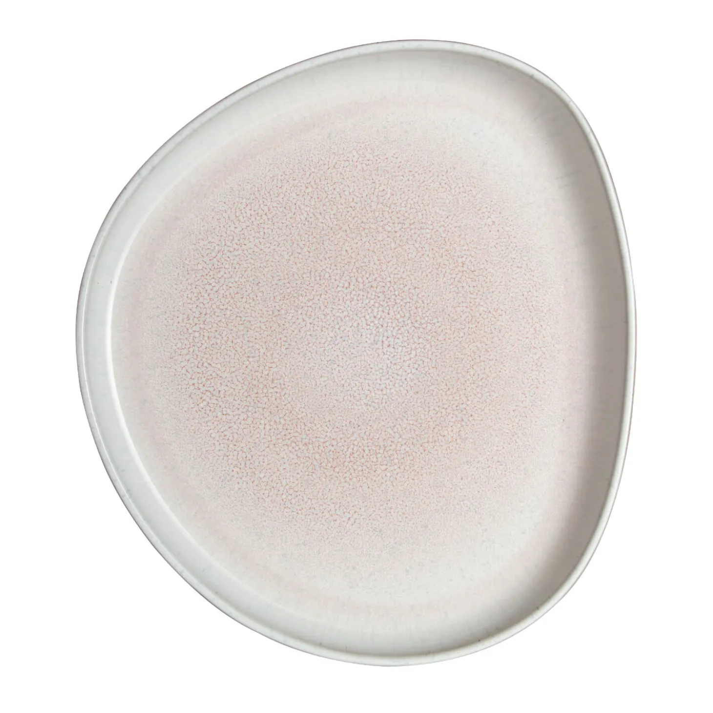 Denby Stoneware Kiln 28.5cm Large Organic Platter - Coral