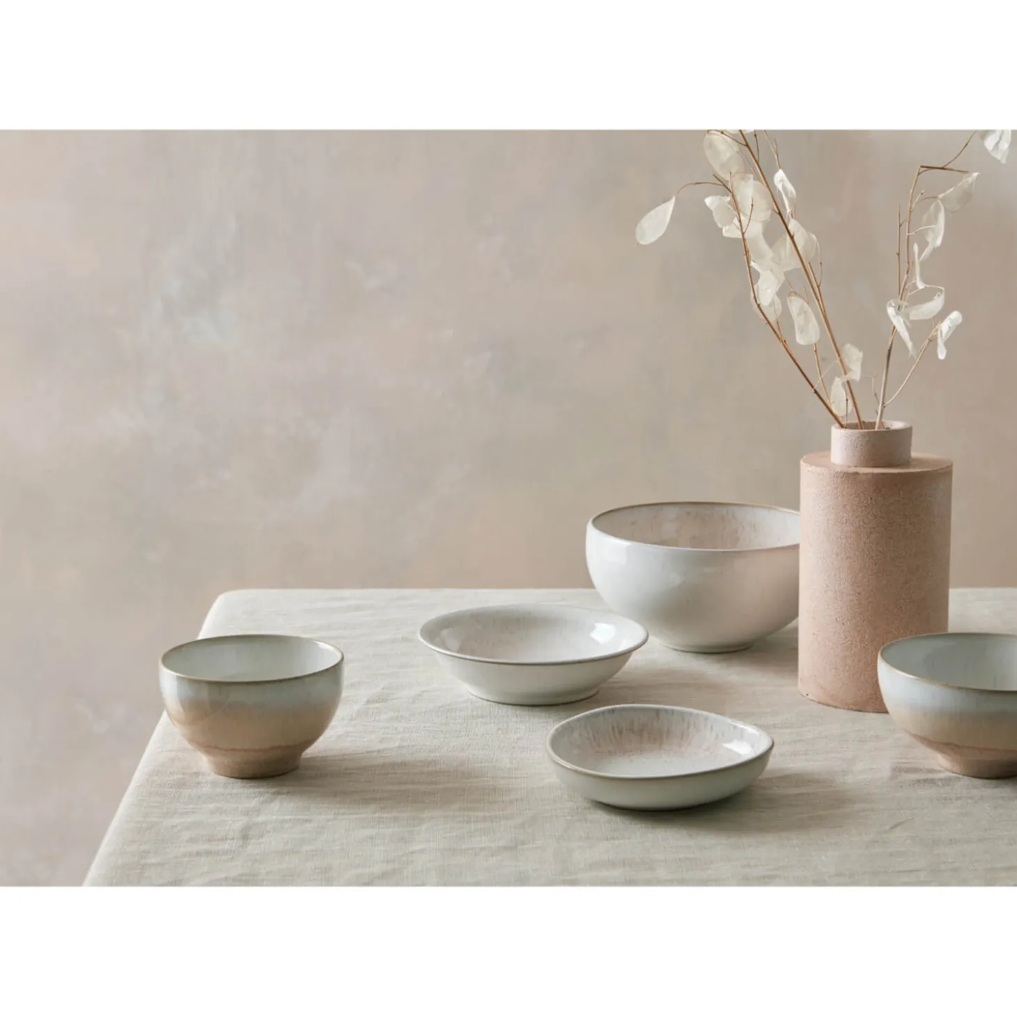 Denby Stoneware Kiln 10.5cm Small Bowl - Coral