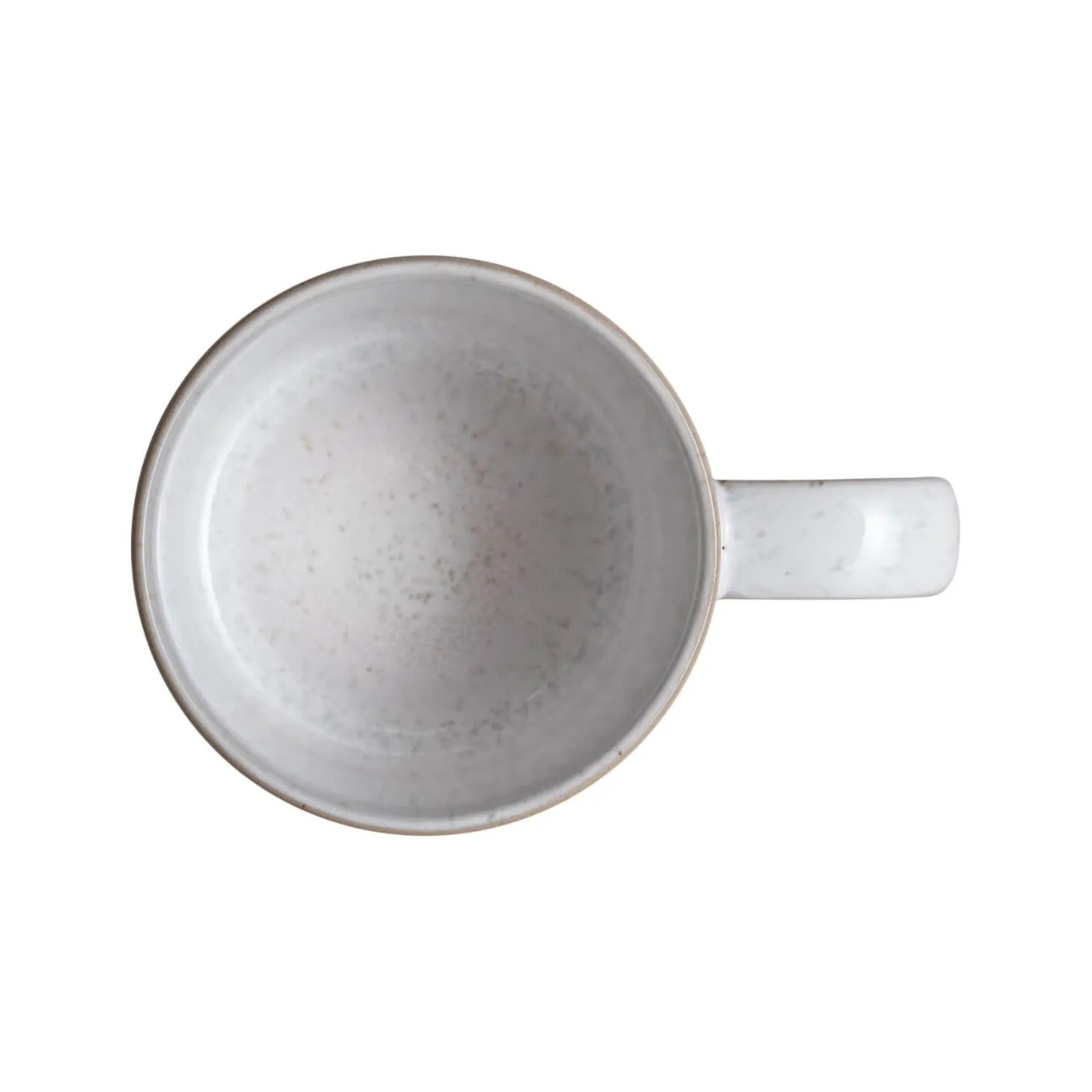 Denby Stoneware Kiln 295ml Small Ridged Mug - Coral