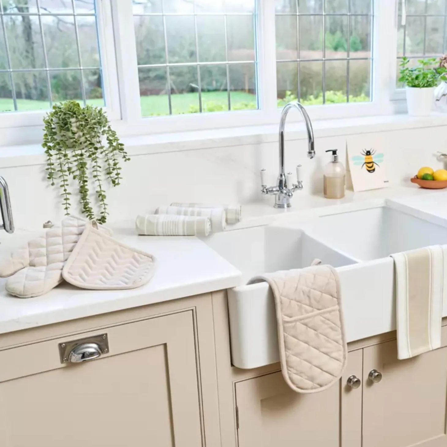 Dexam Love Colour Cotton Gauntlet - Stone