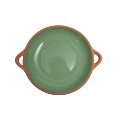 Dexam Sintra Large Glazed Terracotta Tapas Dish - Green