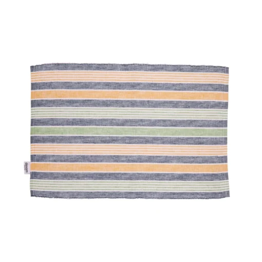 Dexam Sintra Recycled Cotton Striped Napkin & Placemat Set
