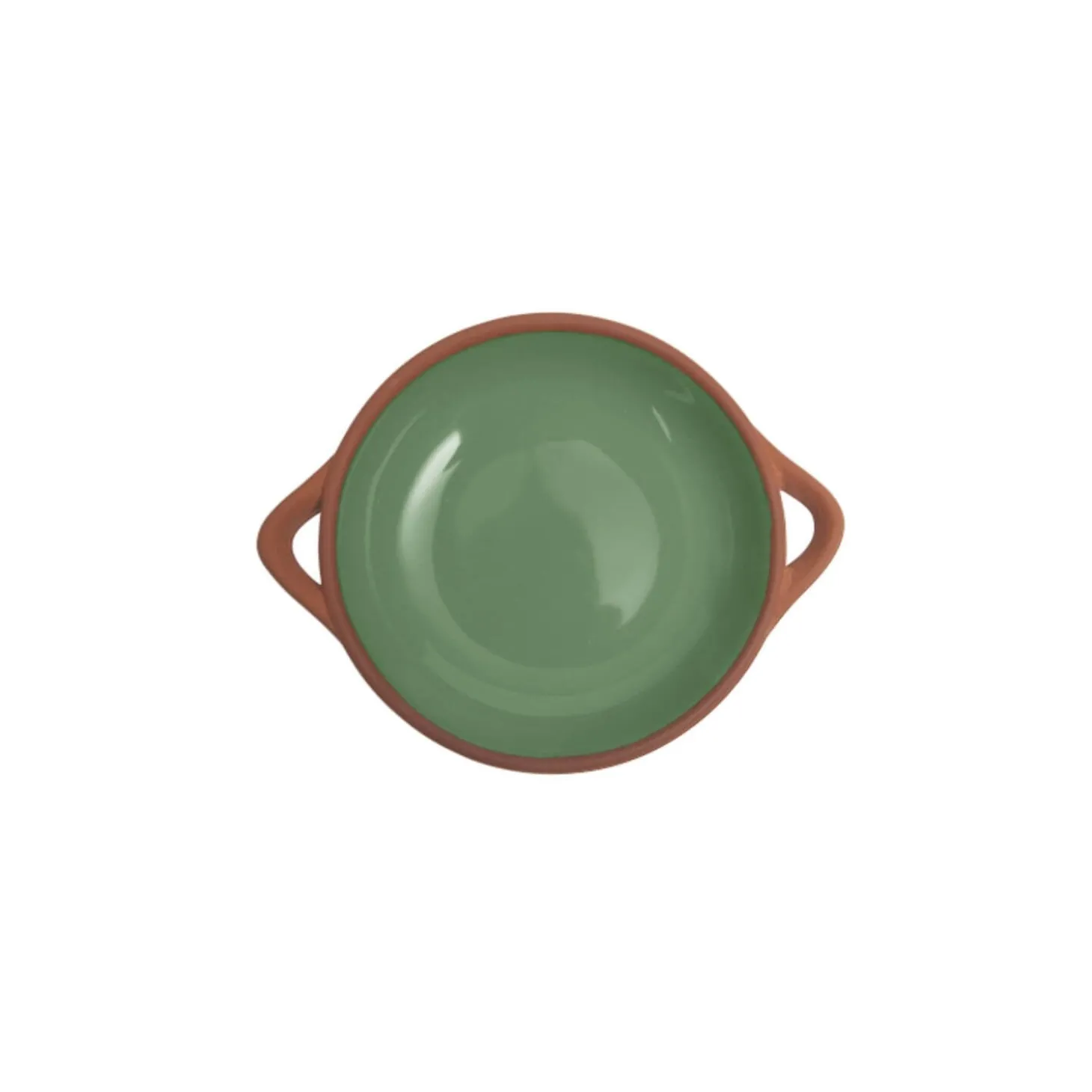 Dexam Sintra Small Glazed Terracotta Tapas Dish - Green