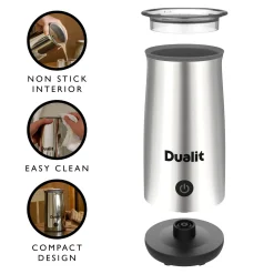 Dualit 84143 Hot Chocolate Maker & Milk Frother - Chrome