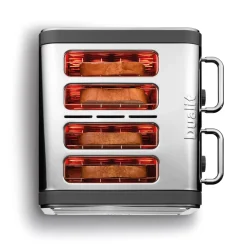 Dualit Architect 46526 4 Slot Toaster - Grey & Stainless Steel