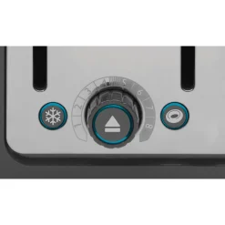 Dualit Architect 1.5 Litre Jug Kettle & 4 Slot Toaster Set - Grey & Stainless Steel