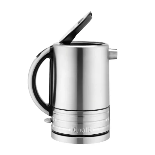 Dualit Architect 1.5 Litre Jug Kettle & 2 Slot Toaster Set - Black & Brushed Stainless Steel