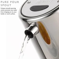 Dualit Architect 1.5 Litre Jug Kettle & 2 Slot Toaster Set - Black & Brushed Stainless Steel