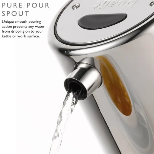 Dualit Architect 1.5 Litre Jug Kettle & 2 Slot Toaster Set - Black & Brushed Stainless Steel