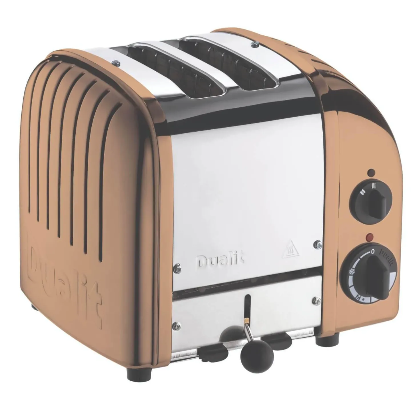 Dualit Classic 1.7 Litre Jug Kettle & 2 Slice Toaster Set - Copper & Chrome