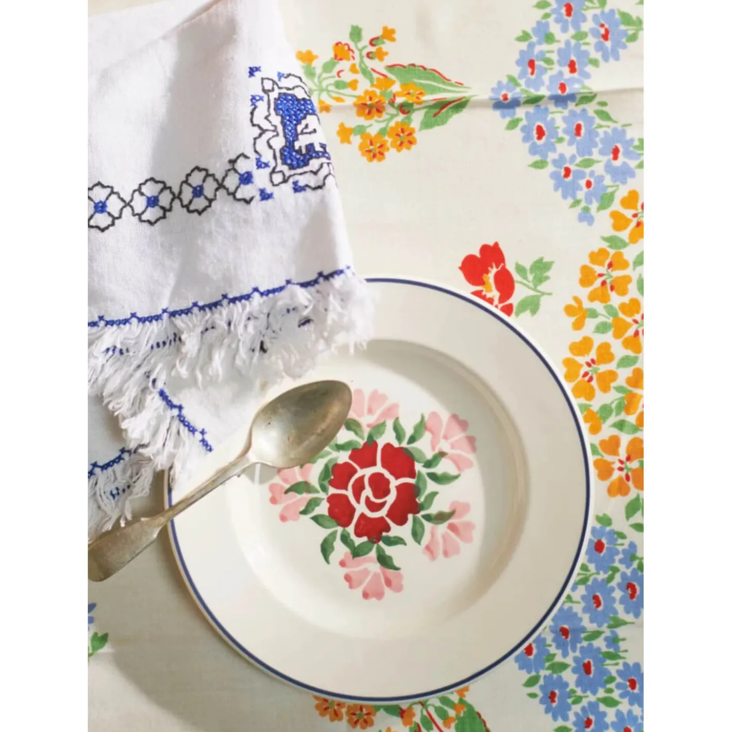 Emma Bridgewater 6 1/2" Plate - Antique Roses