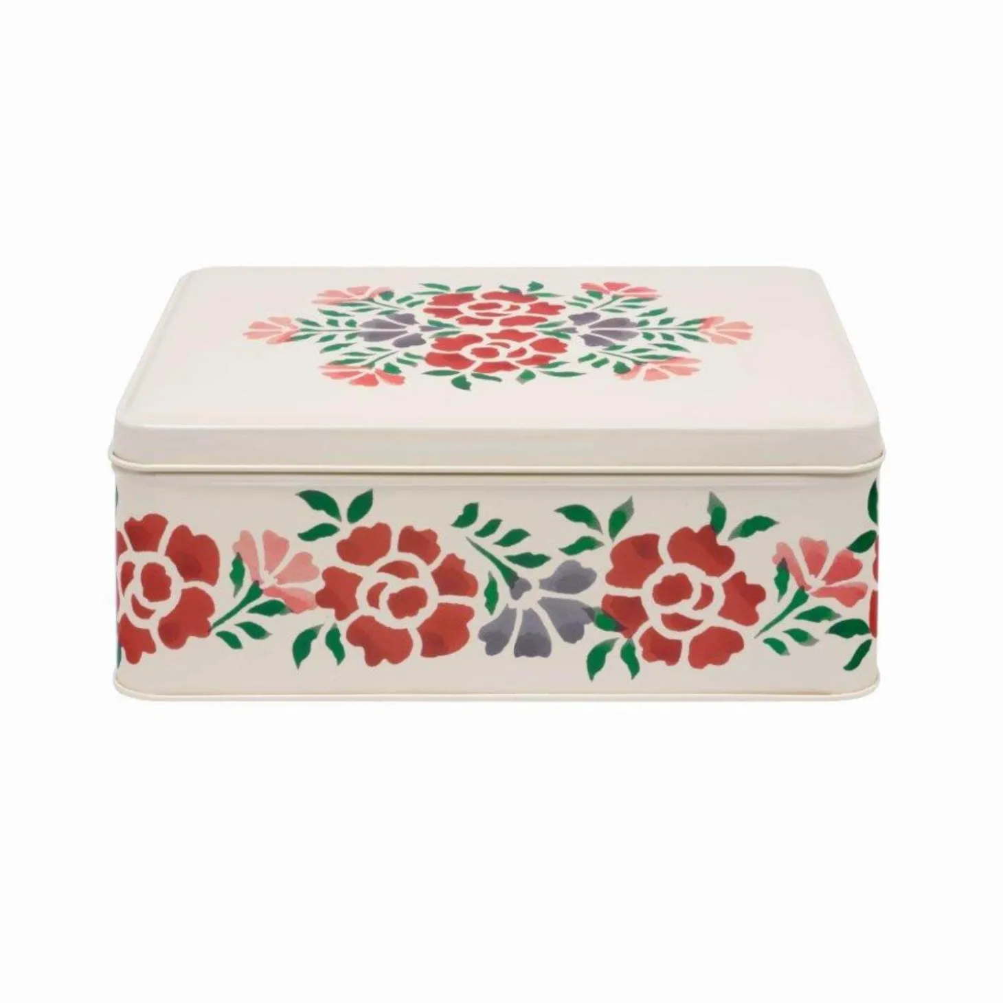 Emma Bridgewater Deep Rectangular Tin - Antique Roses