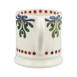 Emma Bridgewater Half Pint Mug - Mistletoe