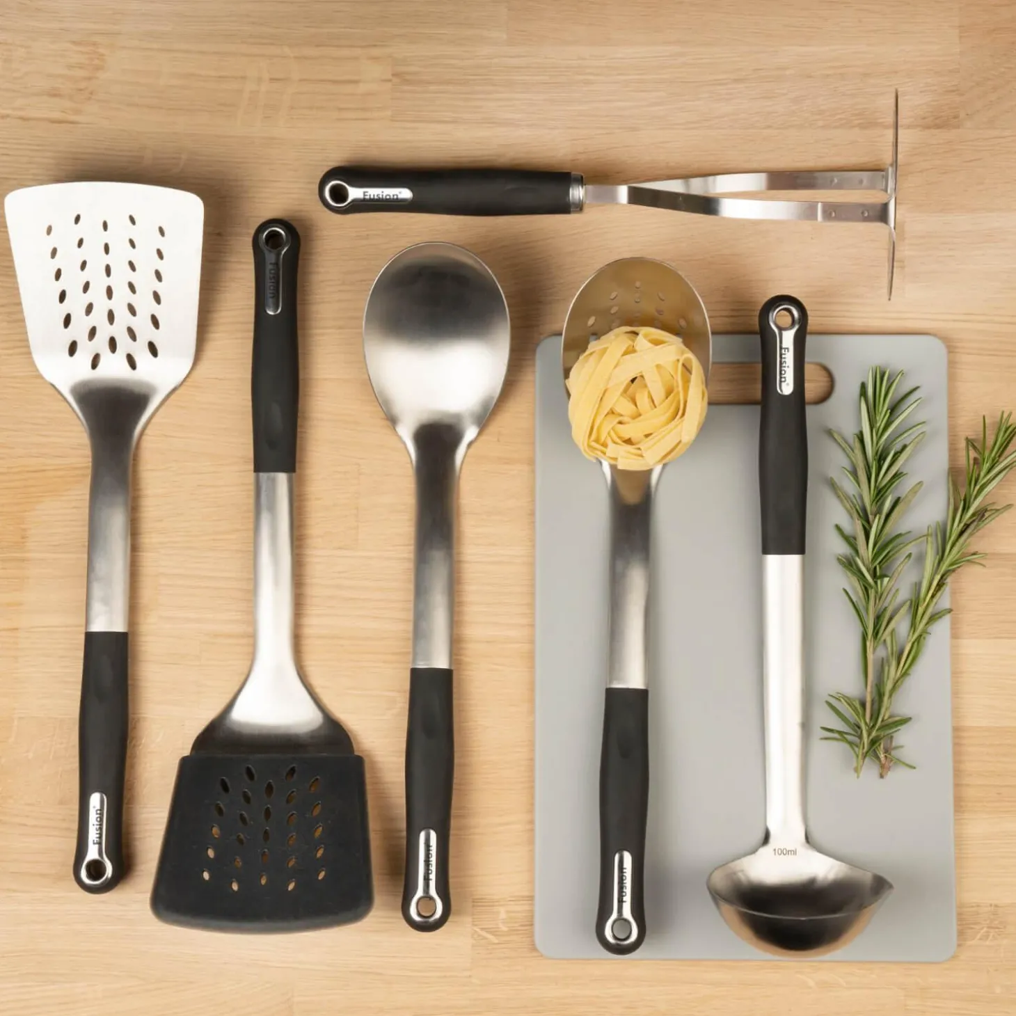 Fusion Stainless Steel Slotted Turner