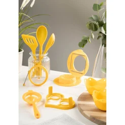Fusion Twist Silicone Slotted Spoon - Yellow