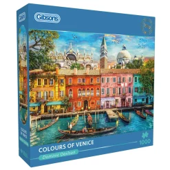 Gibsons 1000 Piece Jigsaw Puzzle - Colours Of Venice