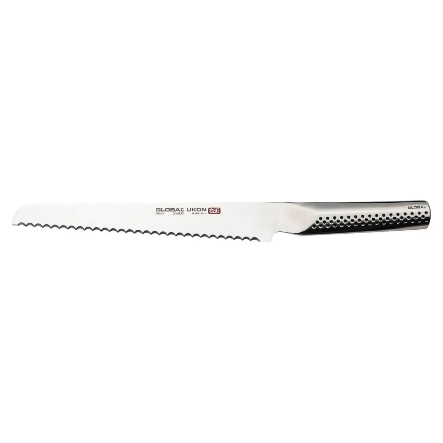 Global Ukon GU-03 Bread Knife - 22cm