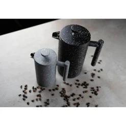 Grunwerg 3 Cup Cafe Ole Tall Cafetiere - Grey Granite