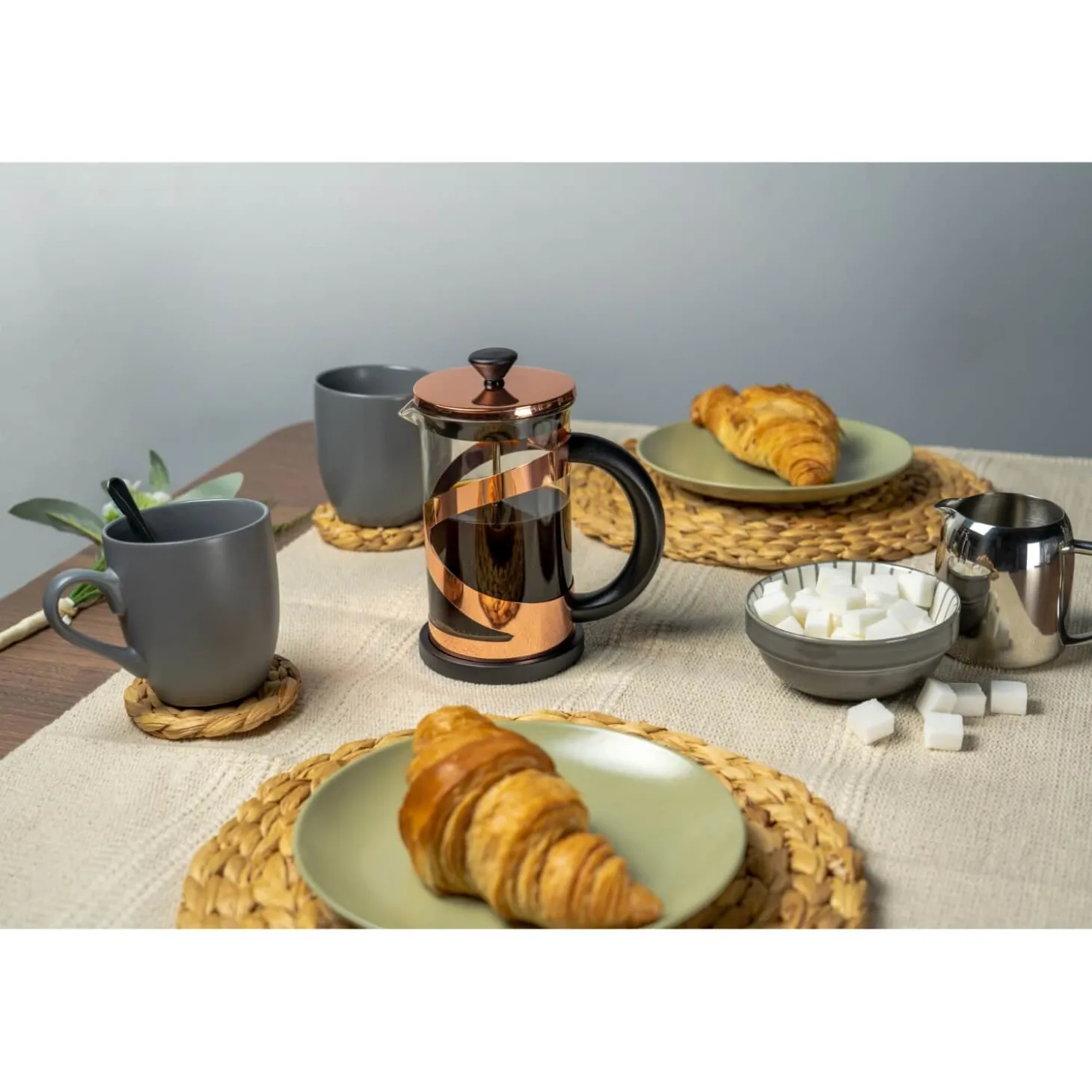 Grunwerg Classico 6 Cup Cafetiere - Copper