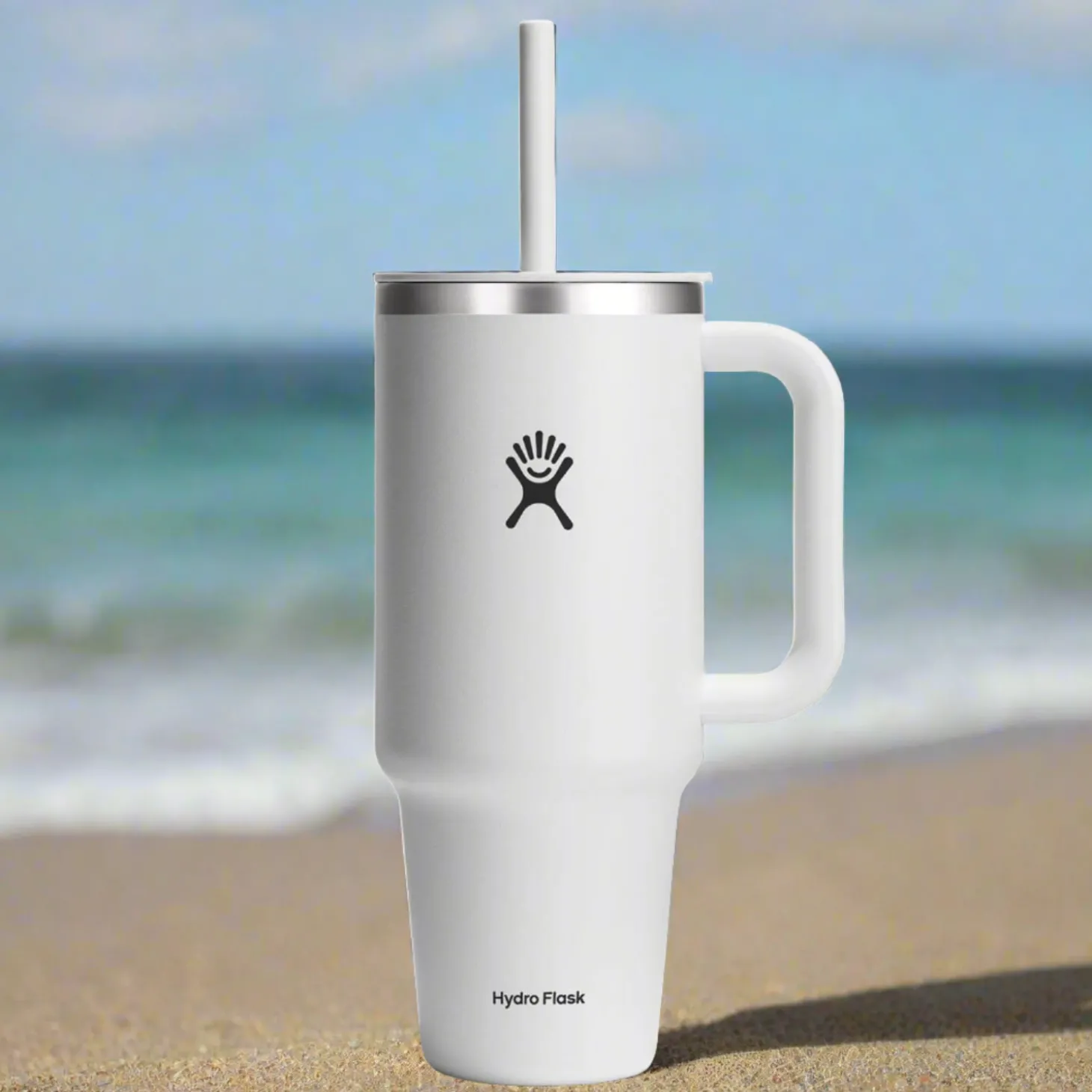 Hydro Flask 1.18Ltr All Around Travel Tumbler - White