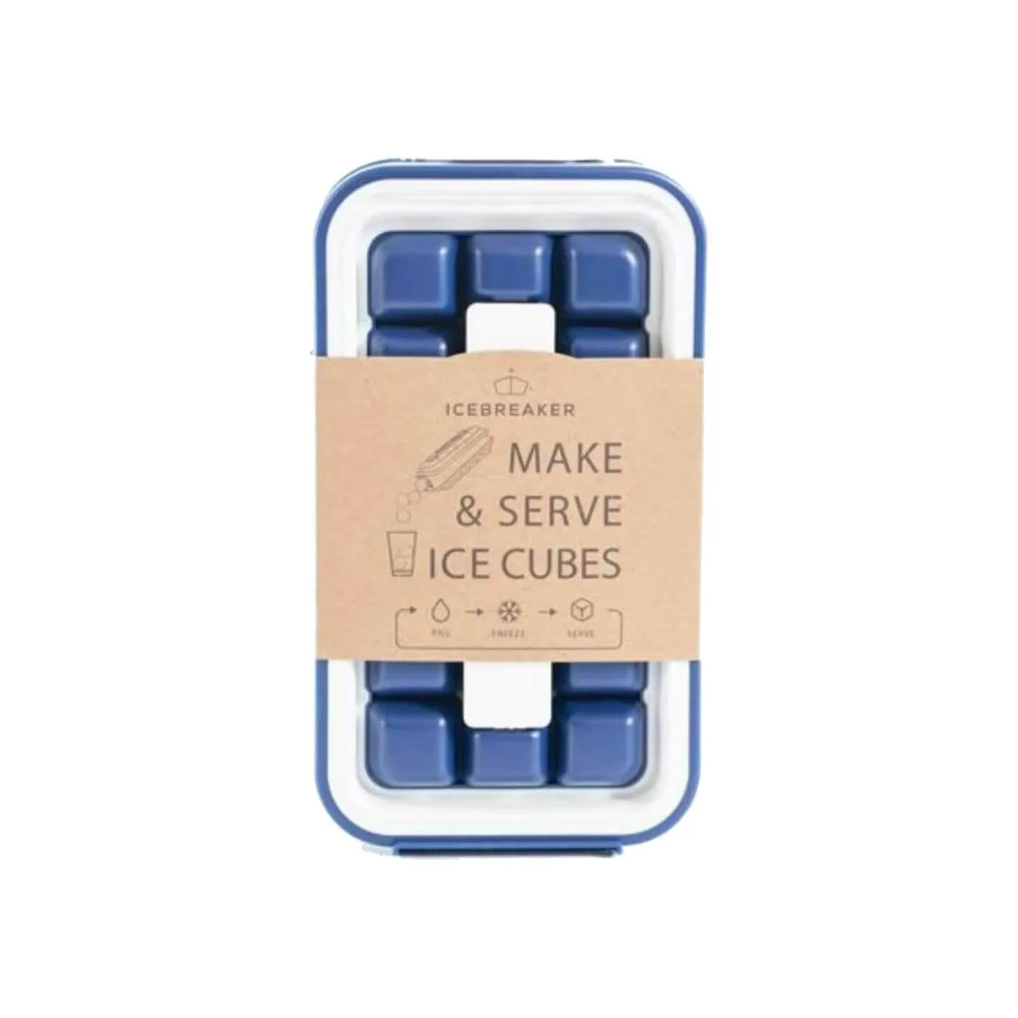 Icebreaker Pop Ice Cube Tray - Sapphire Blue