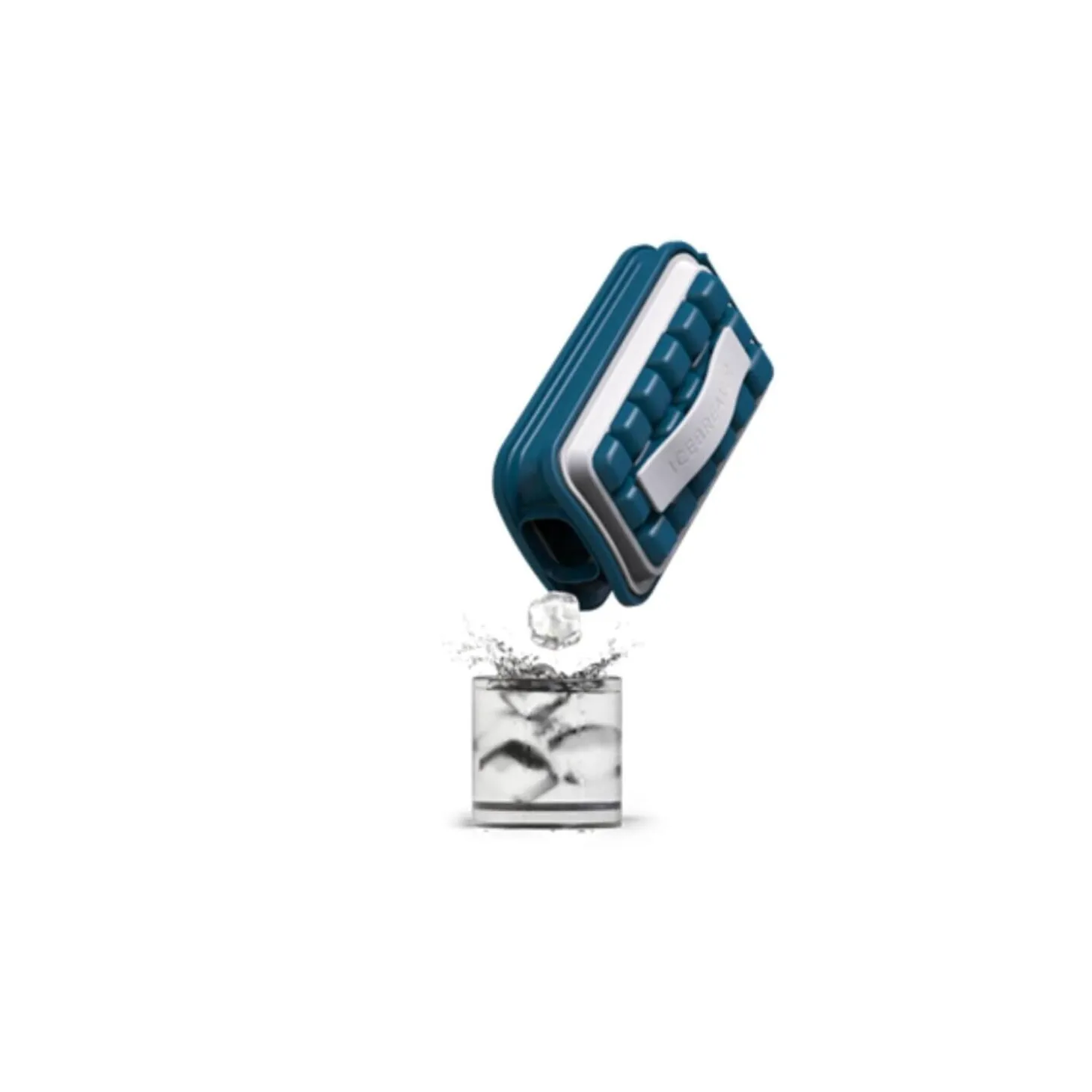 Icebreaker Pop Ice Cube Tray - Sapphire Blue