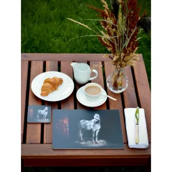 iStyle Rural Roots Rectangular Glass Worktop Saver - Horse