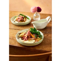 Jamie Oliver Big Love Stoneware Set Of 4 22cm Dishy Bowls - Green
