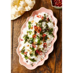 Jamie Oliver Big Love Stoneware 35cm Pass-Me Platter - Pink