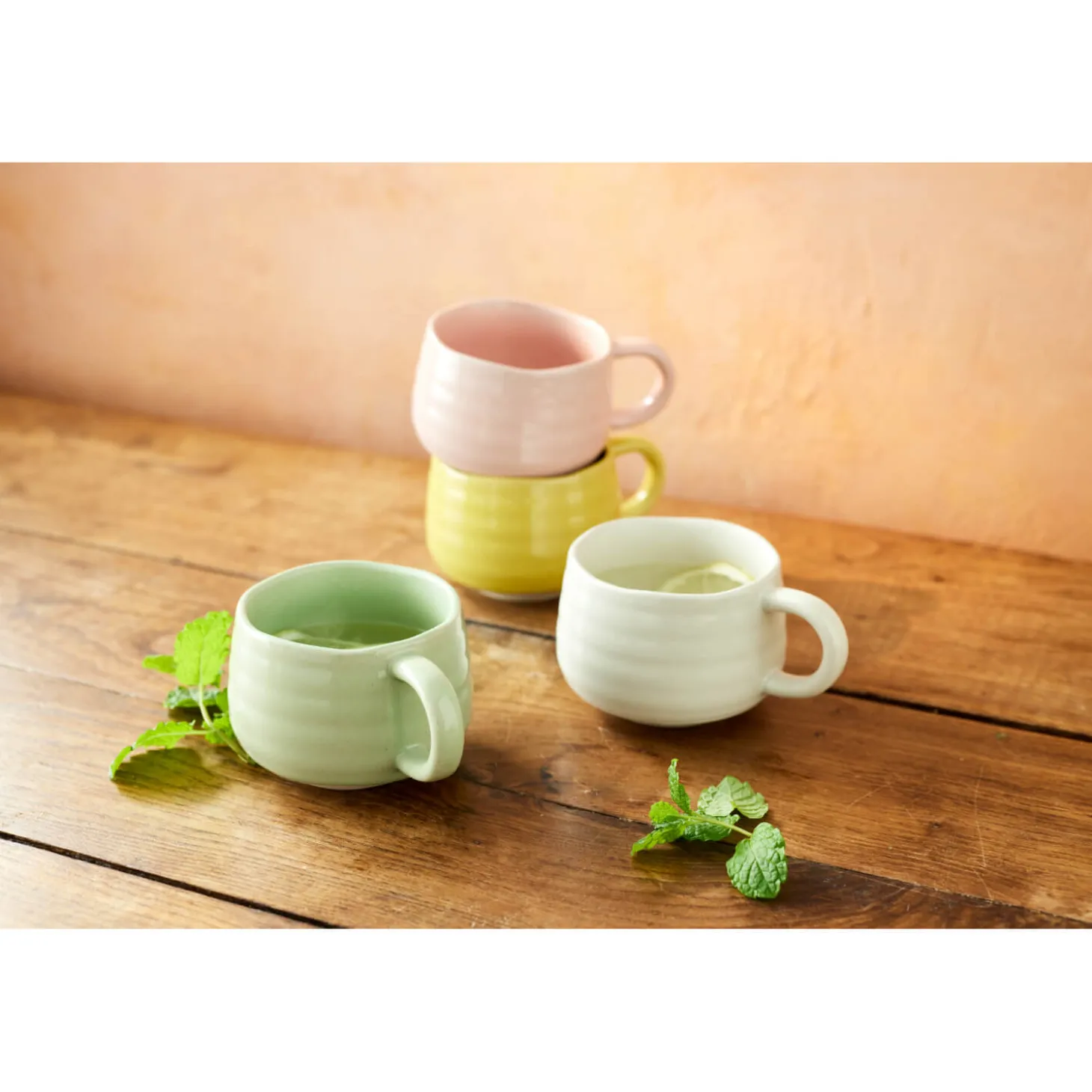 Jamie Oliver Big Love Stoneware 375ml Cosy Cuppa - White