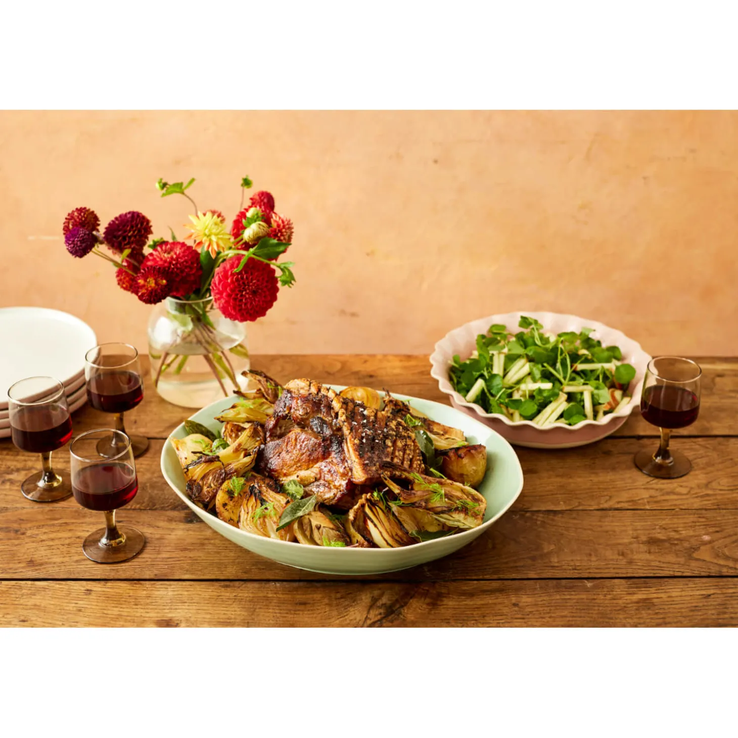 Jamie Oliver Big Love Stoneware 39cm Bowl - Green