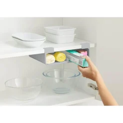 Joseph Joseph Cupboard Store Film Foil & Bag Organiser - Grey