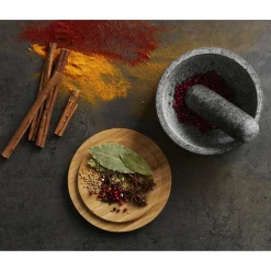 Joseph Joseph Dash Granite Pestle & Mortar with Bamboo Lid