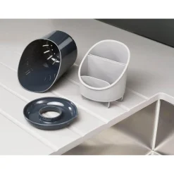 Joseph Joseph Dock Cutlery Drainer & Organiser - Grey