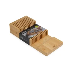 Joseph Joseph DrawerStore Large Bamboo 2-Tier Knife Organiser