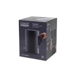 Joseph Joseph EasyStore 5-Litre Pedal Bin - Matt Black