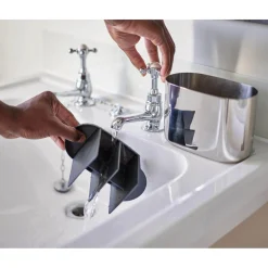 Joseph Joseph EasyStore Luxe Stainless Steel Large Toothbrush Caddy