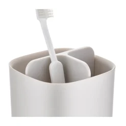 Joseph Joseph EasyStore Small Toothbrush Caddy - Ecru