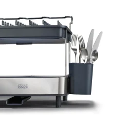 Joseph Joseph Excel 2-Tier Steel Dish Rack - Grey