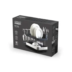 Joseph Joseph Excel 2-Tier Steel Dish Rack - Grey